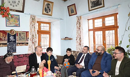 Vali Hatipoğlu ile Başkan Şerifoğulları'ndan terminal esnafına ziyaret