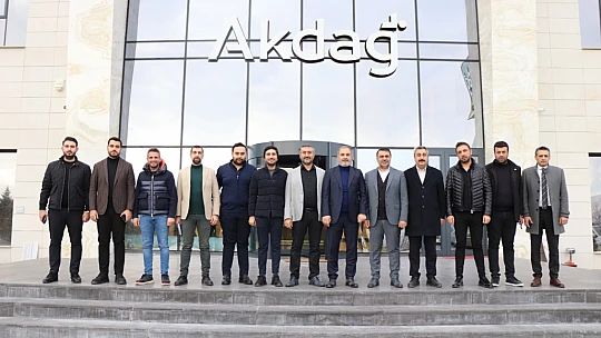 Başkan Alan, Elazığ OSB'deki firmalar ile OSB Başkanı Öztürk'ü ziyaret etti