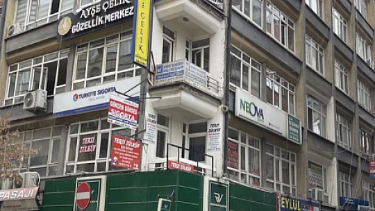 Gazi Caddesinde birçok alan kapatıldı!