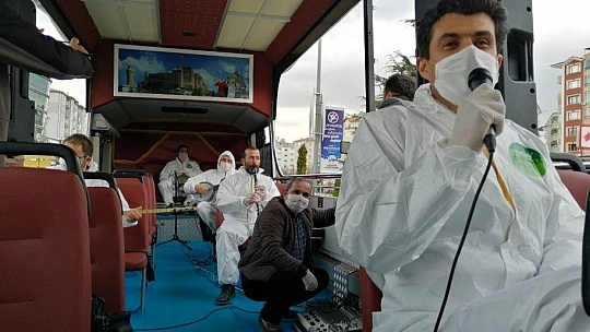Elazığ sokakları müzikle yankılandı