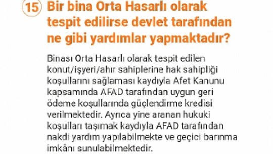 Elazığ Valiliği hasar tespit çalışmaları ile ilgili merak edilenleri duyurdu