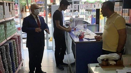 Müftü Selami Aydın'dan Esnaf Ziyaretleri