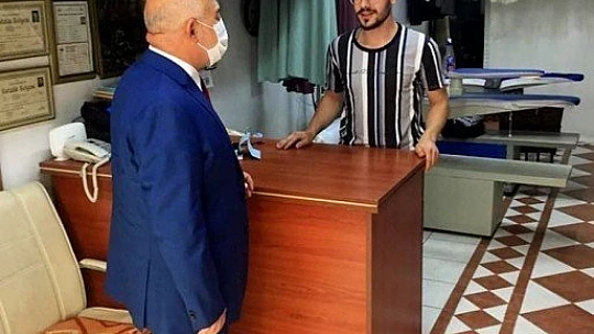 Müftü Selami Aydın'dan Esnaf Ziyaretleri