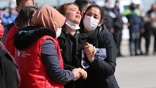 11 şehit Elazığ'dan törenle Ankara'ya uğurlandı