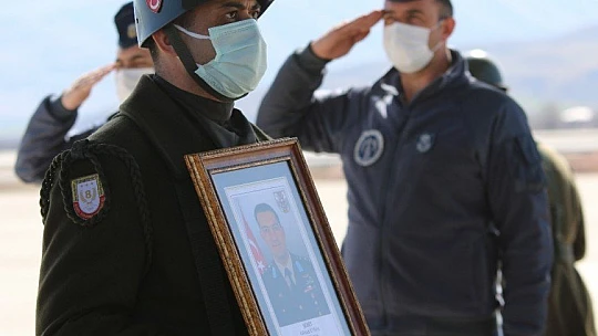 11 şehit Elazığ'dan törenle Ankara'ya uğurlandı