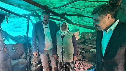 Karahan, yayladaki üreticileri ziyaret etti