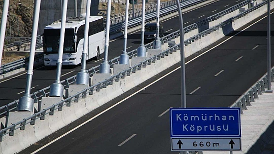 16 şehri birbirine bağlayan Kömürhan Köprüsü sürücülere kolaylık sağlıyor