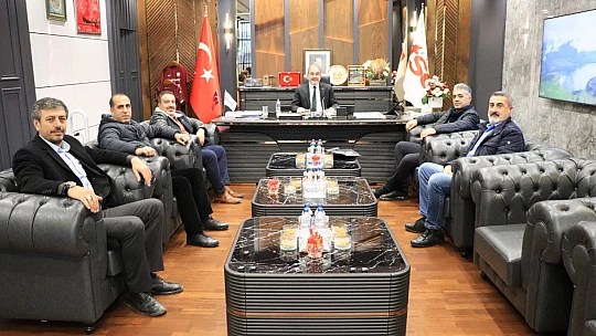 Avrupa'daki İş İnsanlarından Başkan Alan'a ziyaret