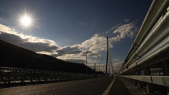 2 bin 400 metre tünelle bağlanan Kömürhan Köprüsü açılışa hazır