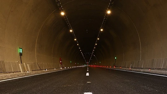 2 bin 400 metre tünelle bağlanan Kömürhan Köprüsü açılışa hazır