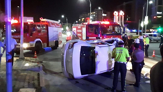 Elazığ'da trafik kazası: 1'i ağır, 2 yaralı