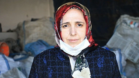 3 çocuk annesi kadın geri dönüşüm tesisi ile hem iş sahibi oldu hem de doğaya sahip çıktı