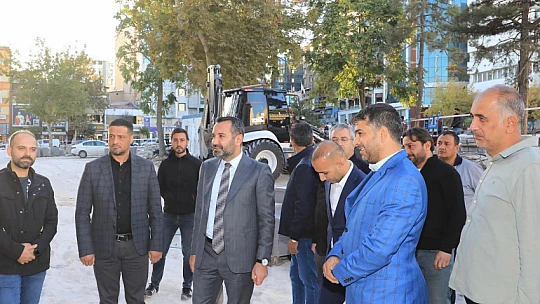 Şahin Başkanın söz verdiği projeler hayat buldu