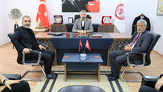 Başkan Alan,  esnaf odalarını ziyaret etti