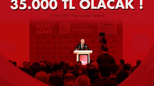 Septioğlu, İmar inşa ve ihya edecek projelerini açıkladı