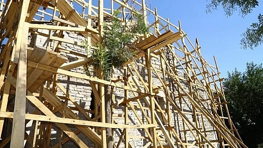 387 yıllık Hoca Hasan Hamamında restorasyon çalışmaları sürüyor