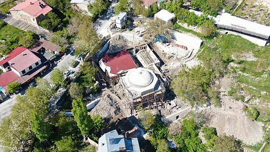 388 yıllık Hoca Hasan Hamamı'nda restorasyon çalışmaları başladı