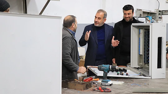 Başkan Alan: Üretenin her zaman yanındayız