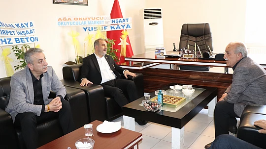 Başkan Alan, Palu ve Kovancılar belediye başkanlarını ziyaret etti