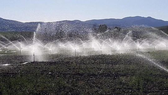 4 ilde 532 bin 512 dekar tarım arazisi sulandı