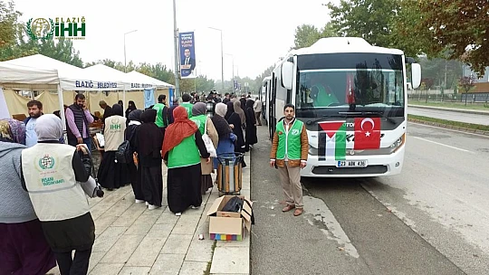 İHH'nın özgürlük konvoyu yola çıktı