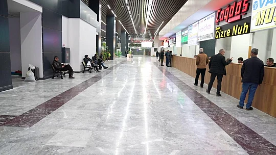 Vatandaşlardan, 'Şehirler Arası Otobüs Terminaline' tam not