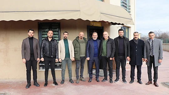 Başkan Alan, Elazığ OSB'deki firmalar ile OSB Başkanı Öztürk'ü ziyaret etti