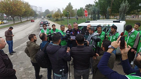 İHH'nın özgürlük konvoyu yola çıktı