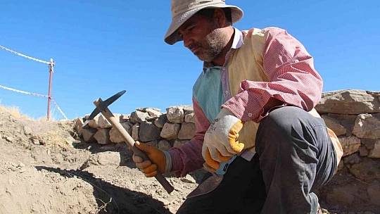 5 bin yıllık Harput Kalesi'nde çalışmalar tüm hızıyla sürüyor