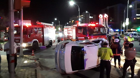 Elazığ'da trafik kazası: 1'i ağır, 2 yaralı