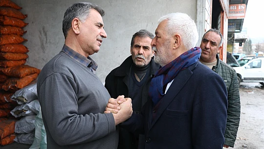 MHP Adayı Aygen Esnaf Odalarını Ziyaret Etti