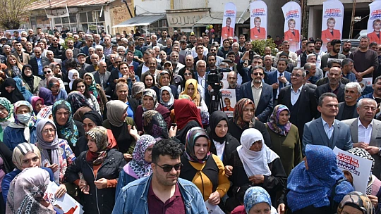 Babaocağında Yasemin Kızlarına tam destek