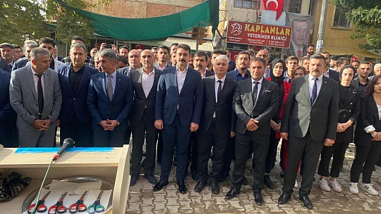 Baskil Ülkü Ocakları ilçe başkanlığı açıldı