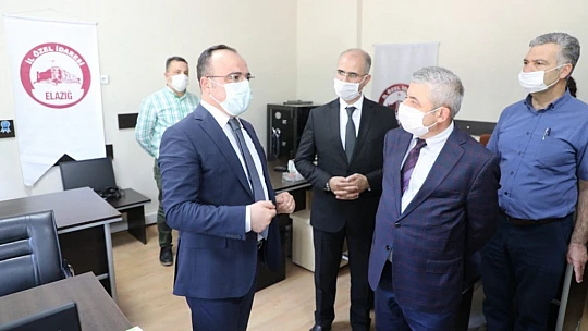 Vali Yırık, sahada incelemelerde bulundu