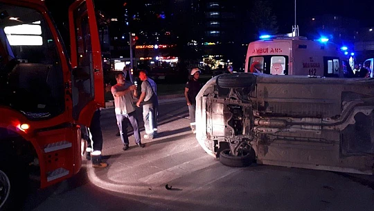 Elazığ'da trafik kazası: 1'i ağır, 2 yaralı