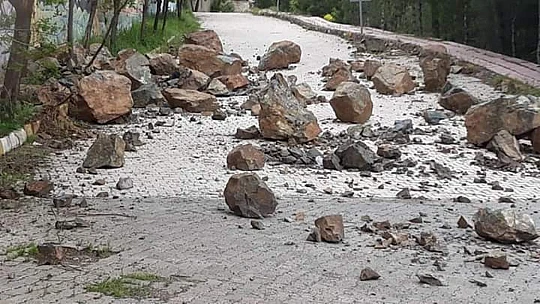 Maden'de Korkutan Olay