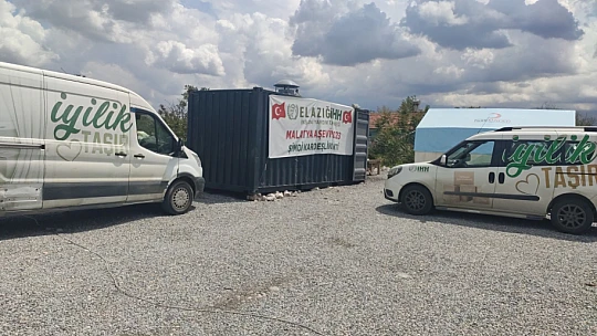 Malatyalı Depremzedelerden Elazığ İHH'ya Teşekkür