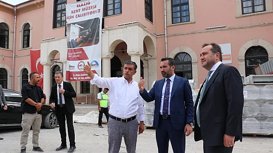 Milletvekili Ağar, Başkan Şerifoğulları'yla Elazığ'ın Vizyon Projelerini İnceledi