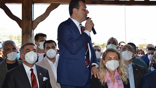 Ekrem İmamoğlu Elazığ'a geldi