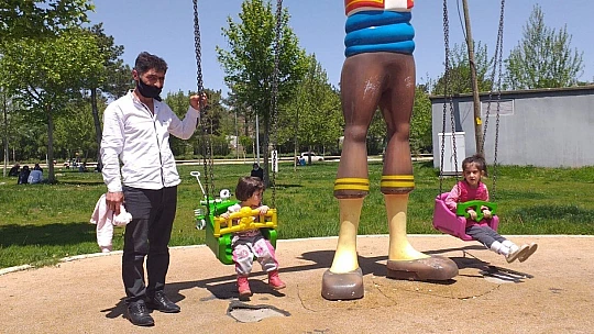 Çocuklar 4 Saatlik İznin Tadını Çıkardı