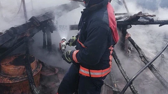 Çatı Yangını Korkuttu