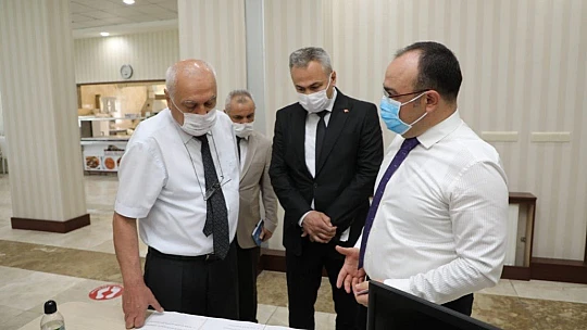 Vali Erkaya Yırık'tan Birimlere Ziyaret