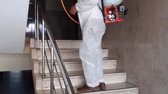 Okullarda Temizlik ve Dezenfektasyon Çalışması Yapıldı