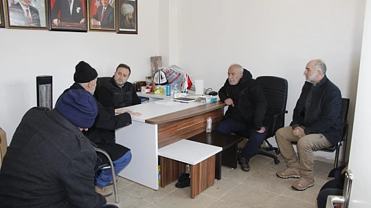 Milletvekili Ağar, deprem bölgesi Malatya'da vatandaşların yanında