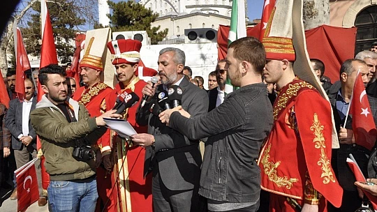 Bahar Kalkanı Harekatına Bayraklı Destek