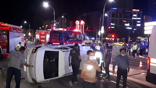 Elazığ'da trafik kazası: 1'i ağır, 2 yaralı
