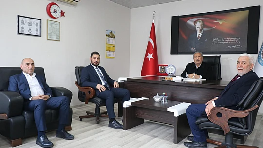 MHP Adayı Aygen Esnaf Odalarını Ziyaret Etti