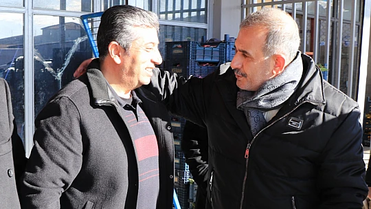 Başkan Alan, Sebze Halini ziyaret etti