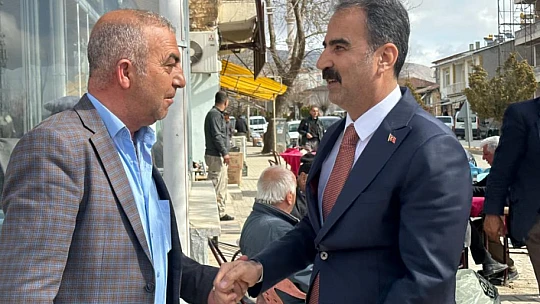 İYİ Parti Milletvekili Aday Adayı Ercan'dan Baskil'e ziyaret