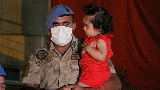 Afrin'den dönen kahraman JÖH'çüler vatanlarına ve sevdiklerine kavuşmanın mutluluğunu yaşadı